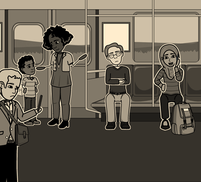 Storyboard med Sepia Filter
