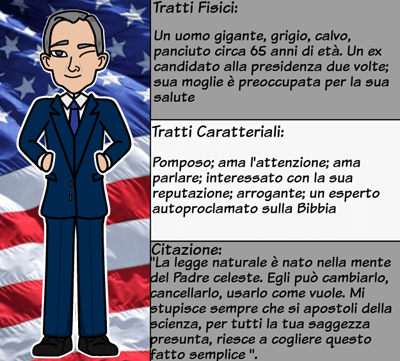 Personaggi in Inherit the Wind di Jerome Lawrence e Robert Edwin Lee