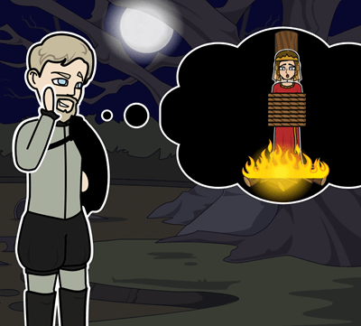 The Once and Future King van TH White - Literary Conflict in "Candle in the Wind"