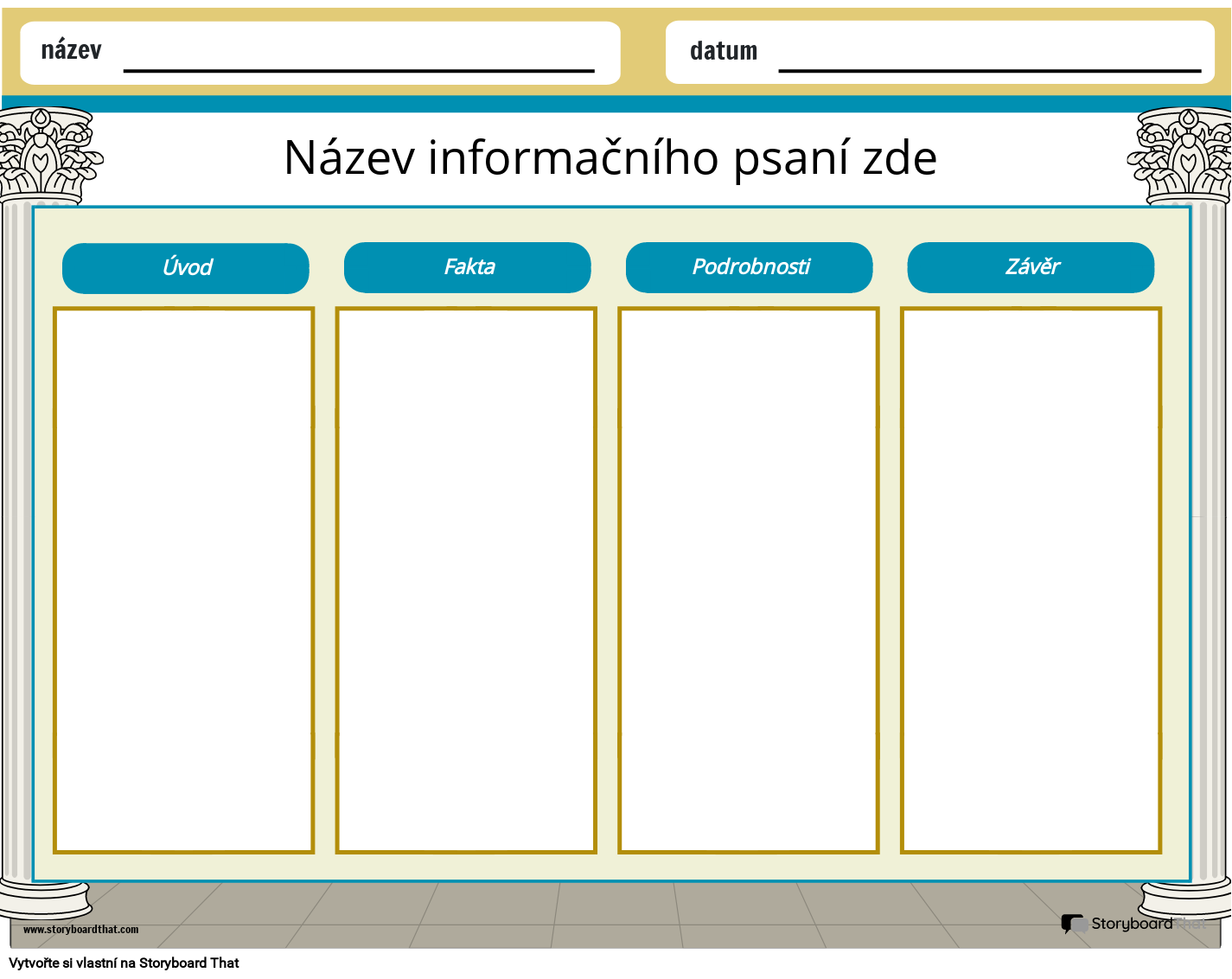 Barva Zápisu Informací 4
