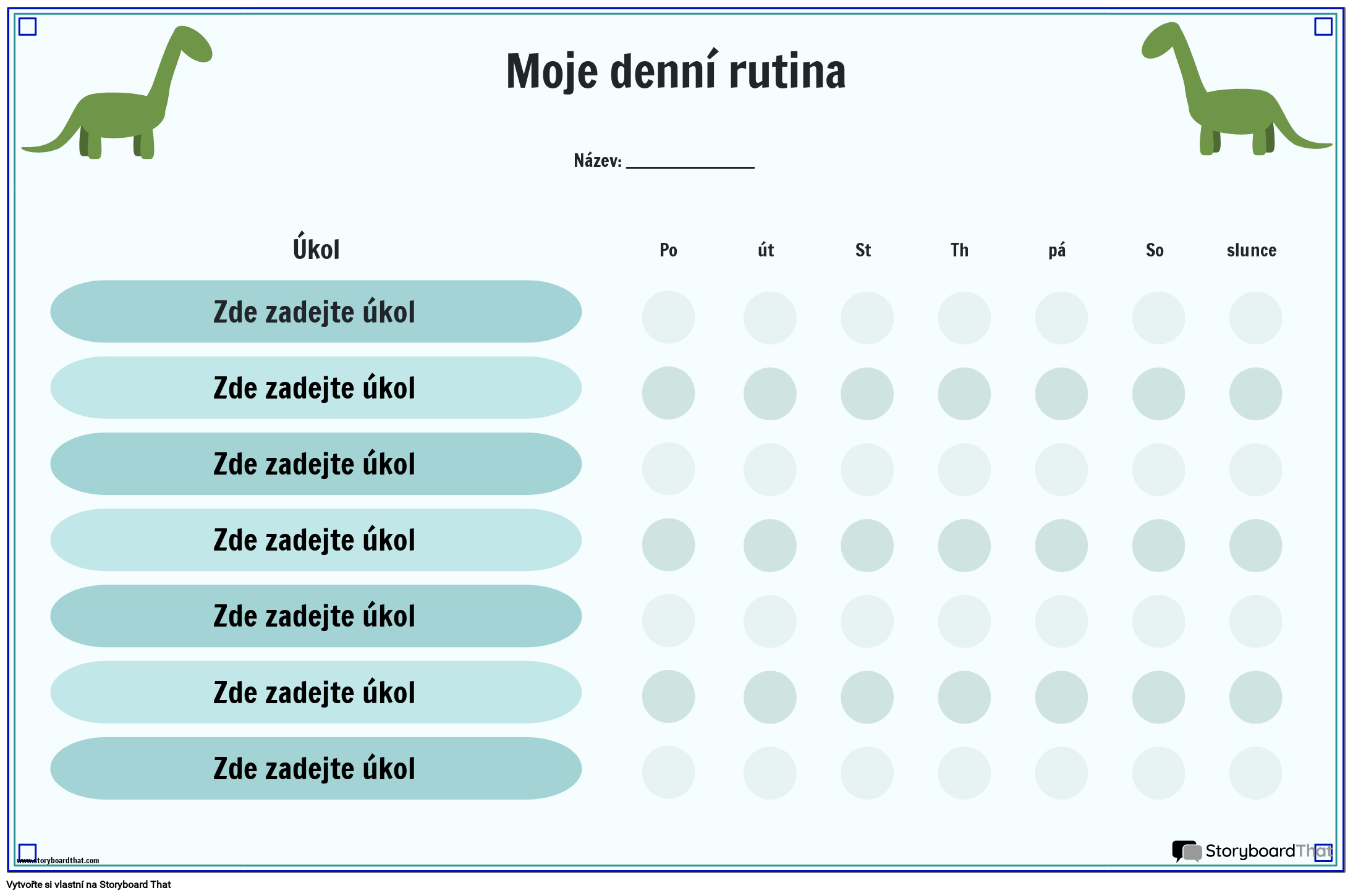 Minimalistický Rutinní Sledovač Grafů