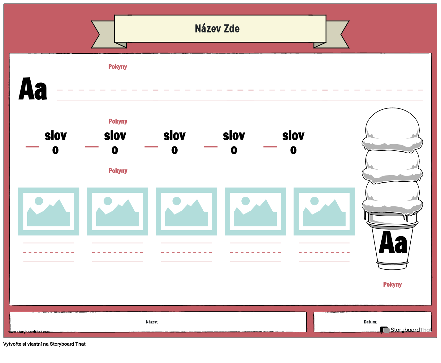 Phonics Alphabet Worksheet for Children