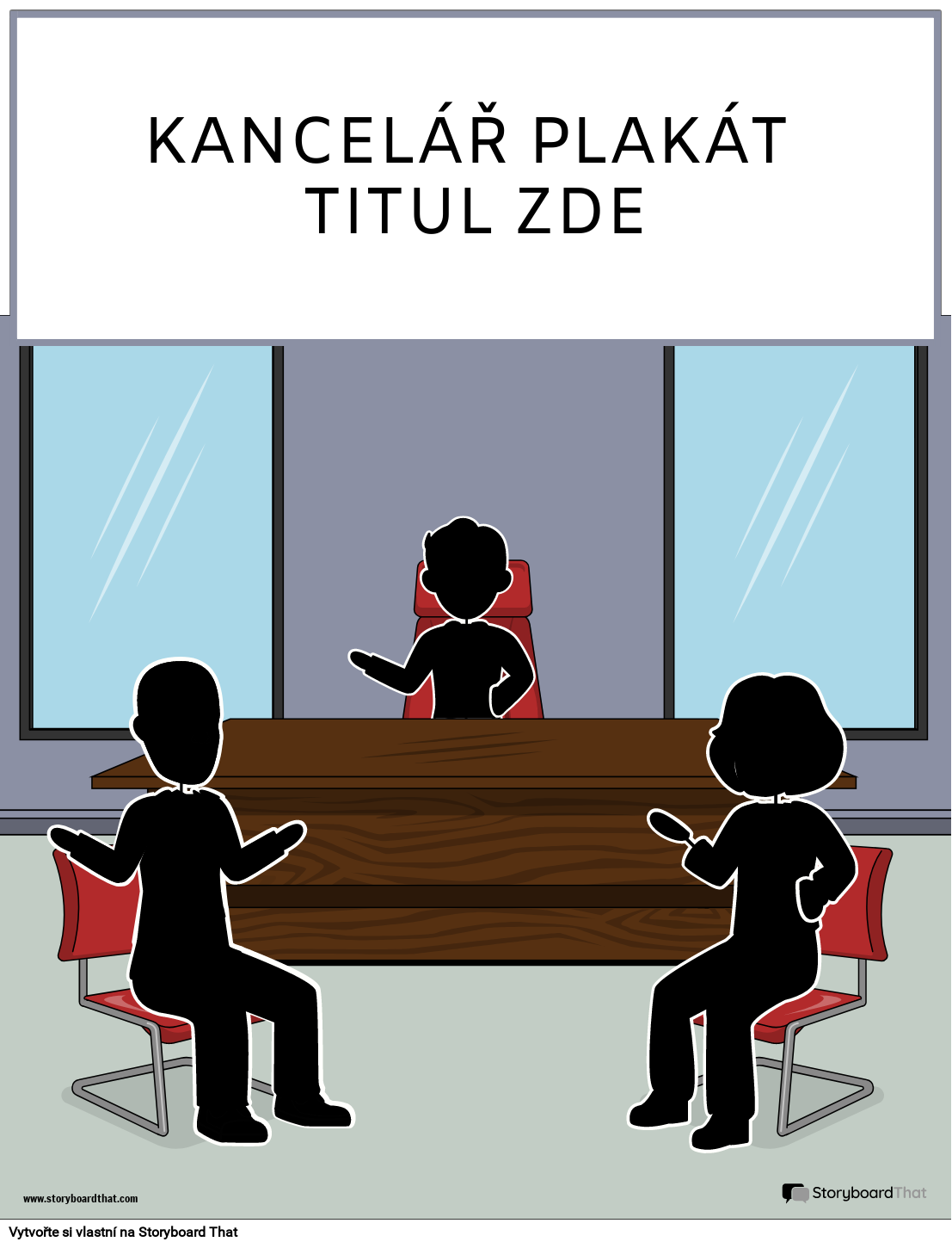 Šablona Plakátu Firemní Kanceláře 1