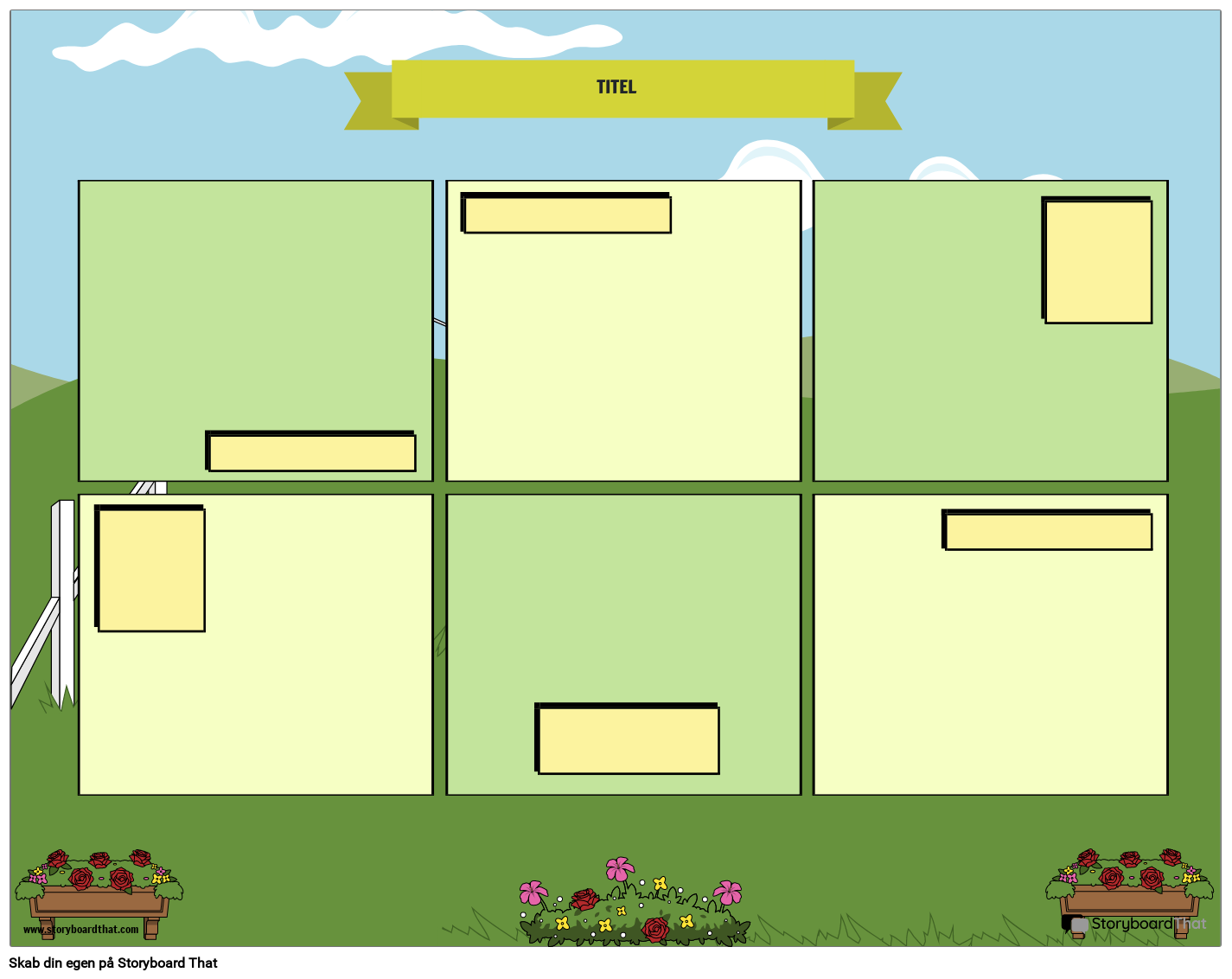 Plant Journey Blank Tegneserie