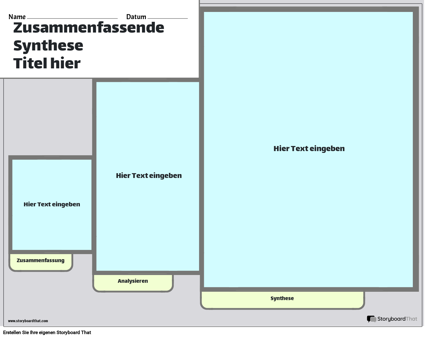 Neue Vorlage „Seitenzusammenfassung und Synthese Erstellen“ 3