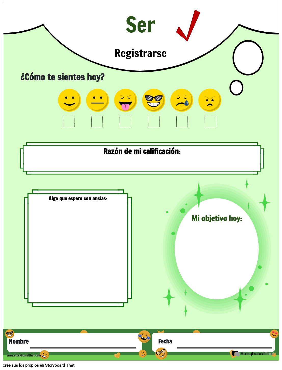 Registro de Entrada en el Aula por la Mañana