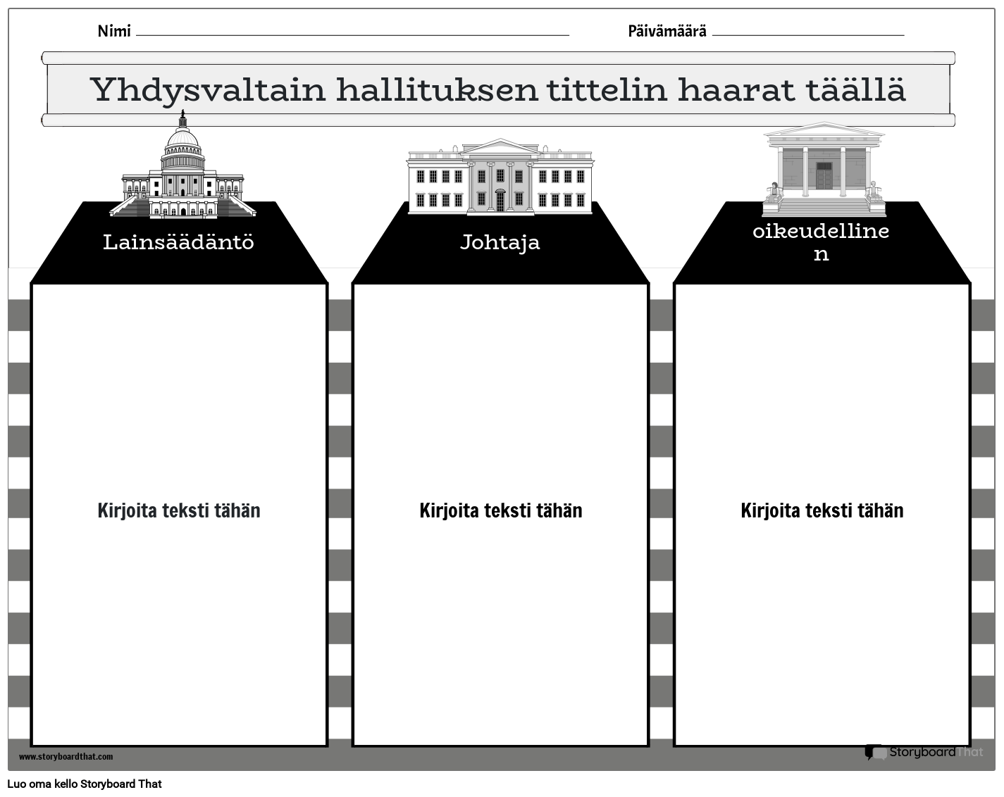 Gov Bran -maisema mustavalkoinen 2