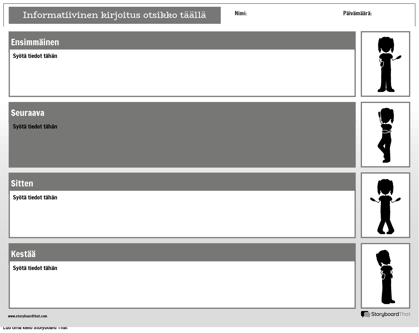 Info Kirjoita Mustavalkoinen 3