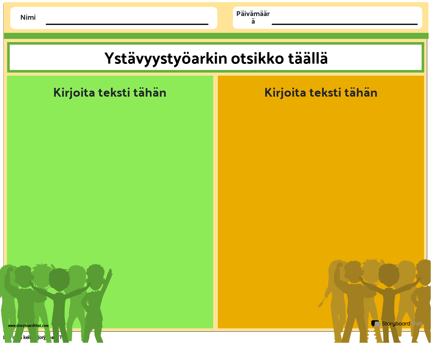 Ystävä Maisemaväri 4