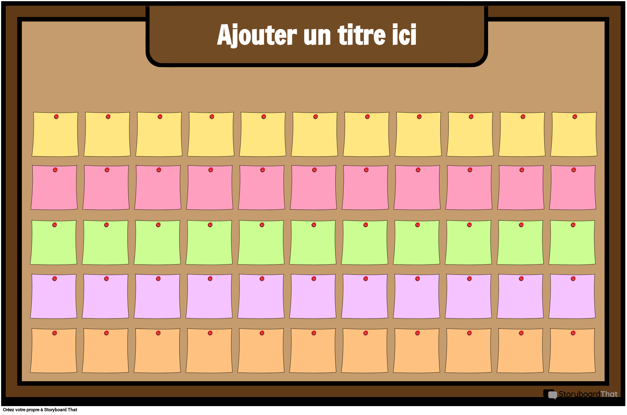 Affiche Sight Words - Conception de tableau en liège