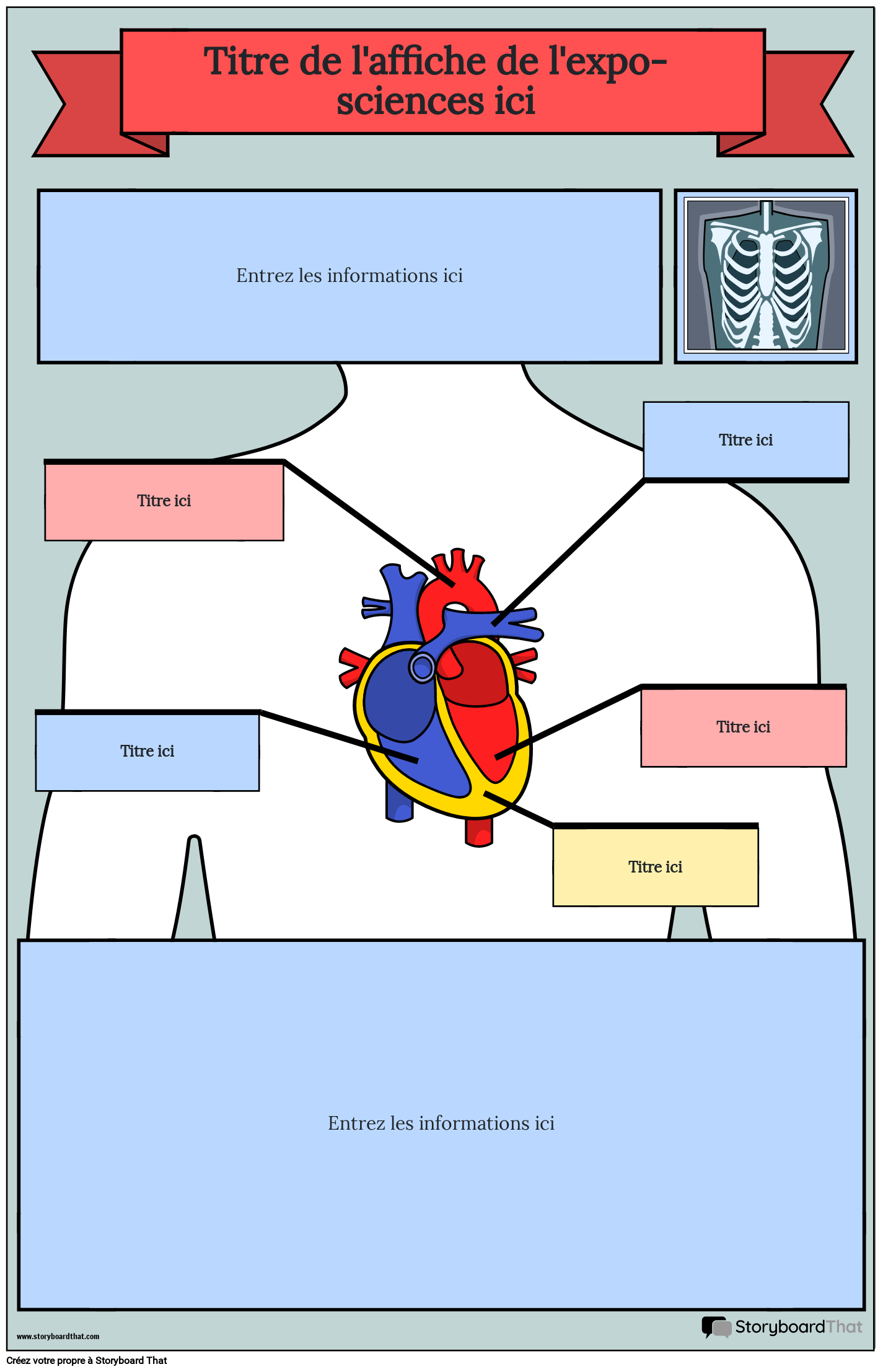 Nouveau Modèle de Foire Scientifique de Page de Création 1