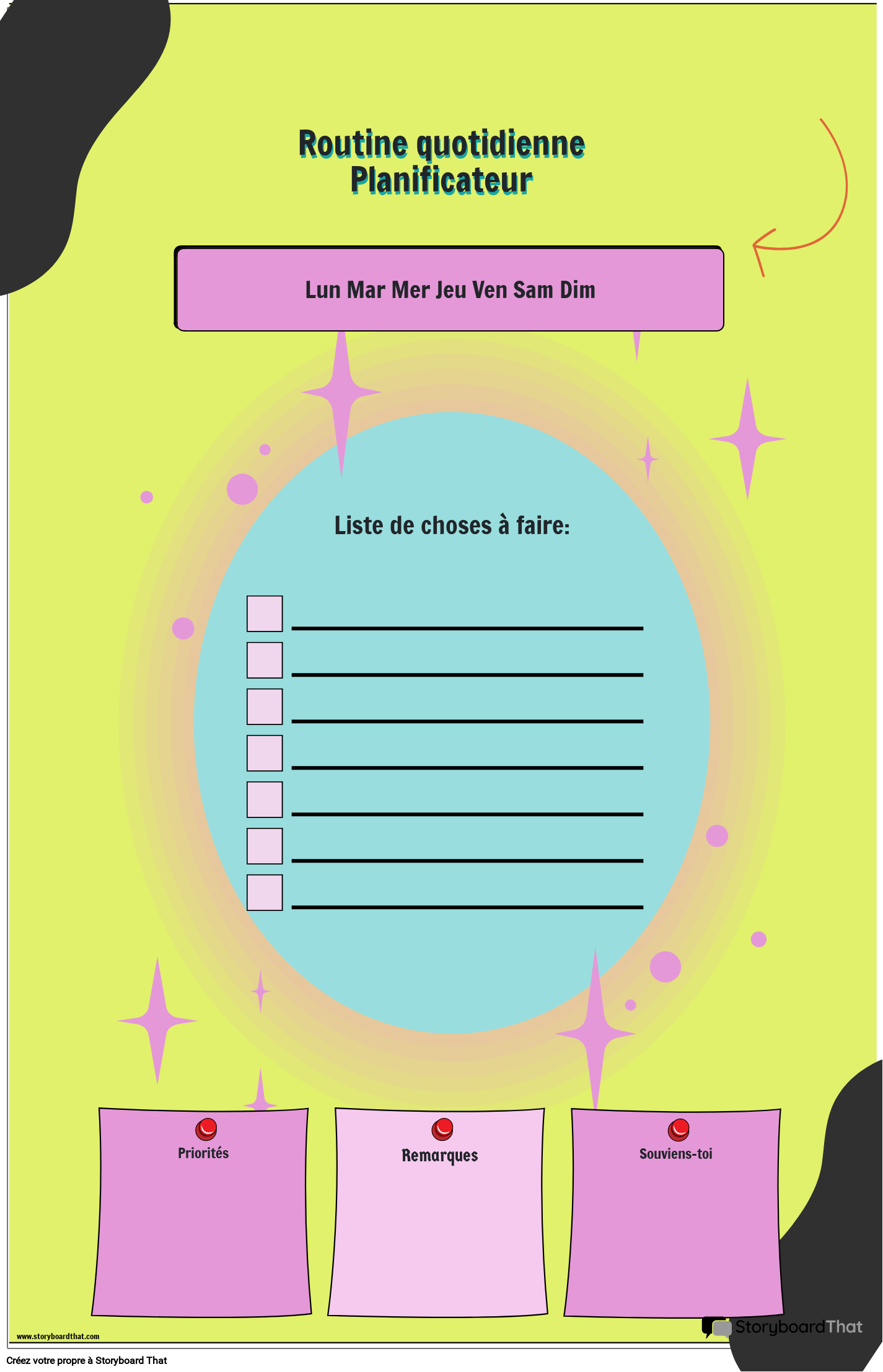 Planificateur de Routine Quotidienne