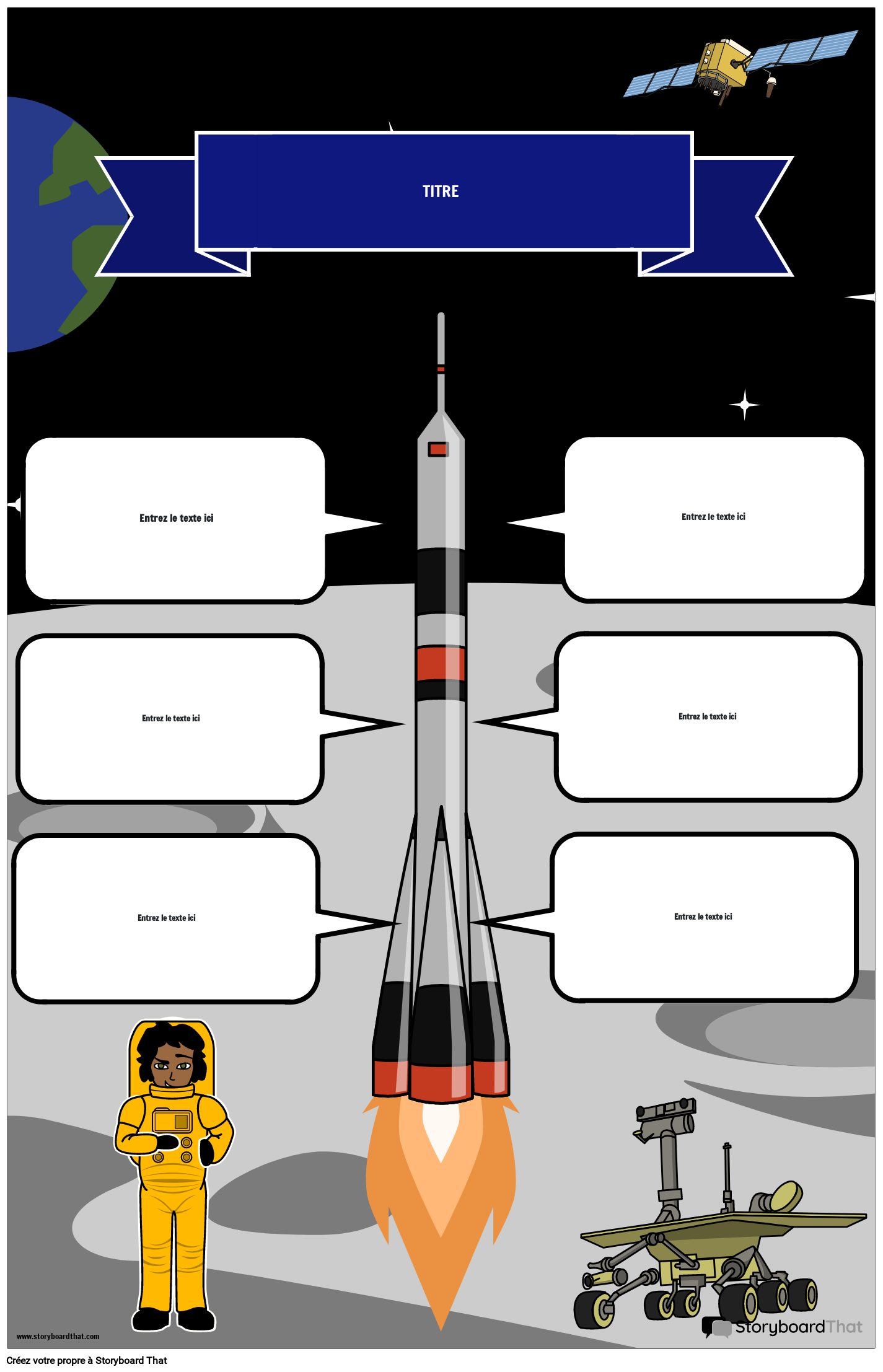 Tableau D'ancrage sur le Thème de L'espace
