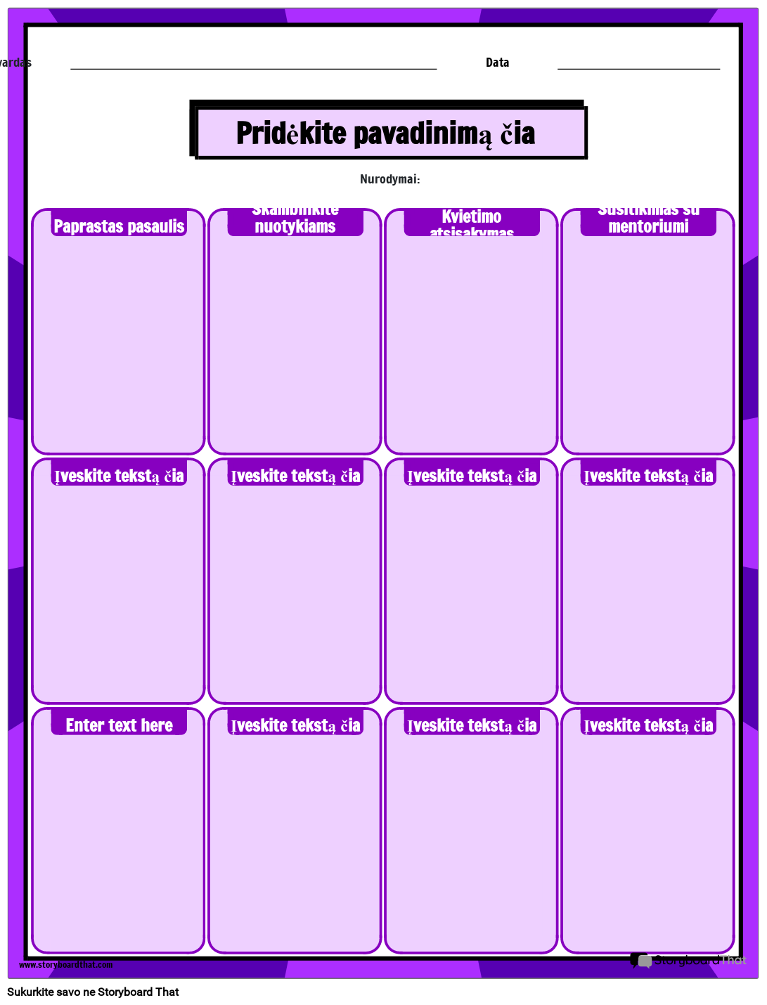 Hero's Journey Note Catcher Darbalapis