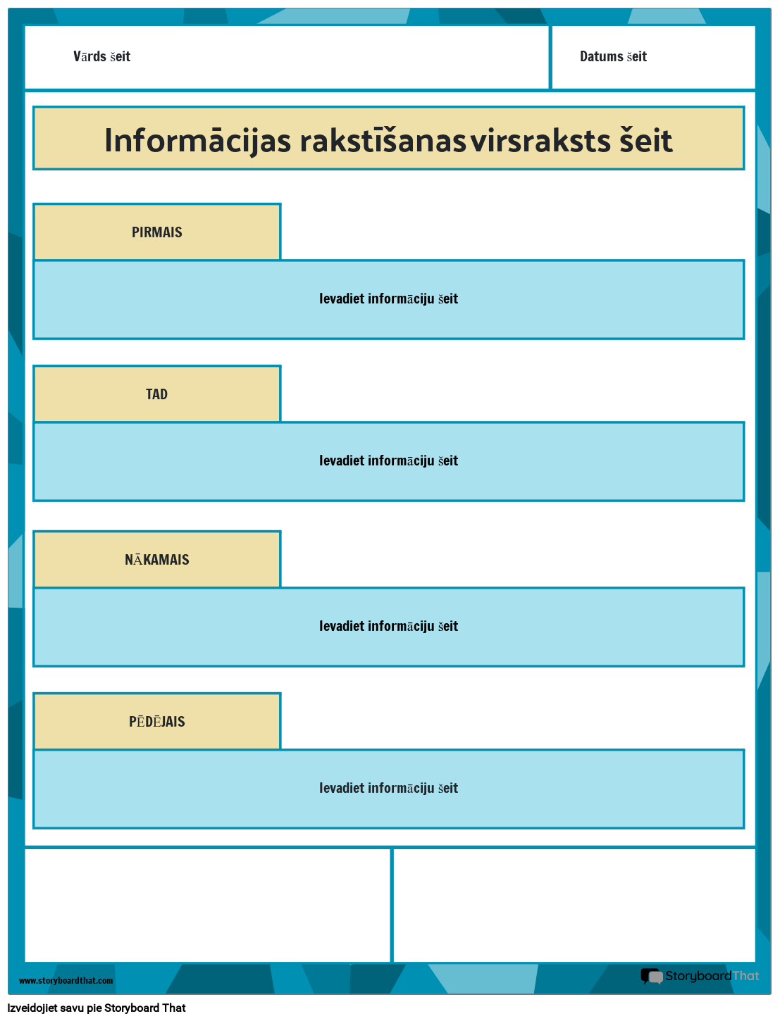 Informācijas Rakstīšanas Krāsa 2