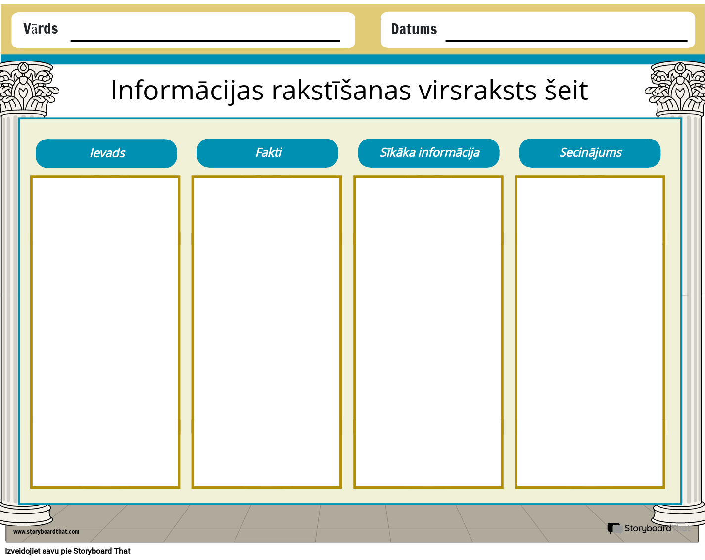 Informācijas Rakstīšanas Krāsa 4