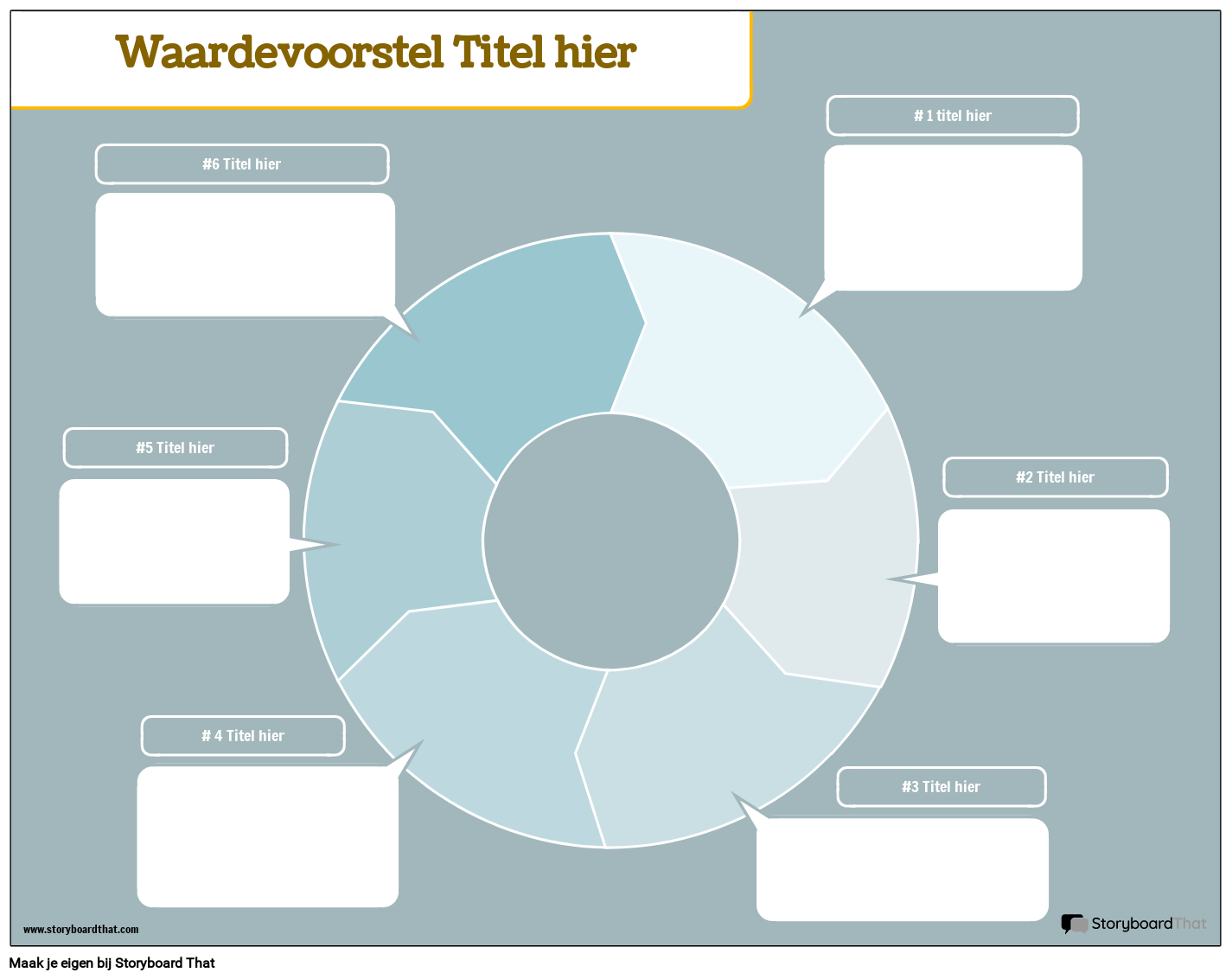 Sjabloon Voor Bedrijfswaardevoorstel 2