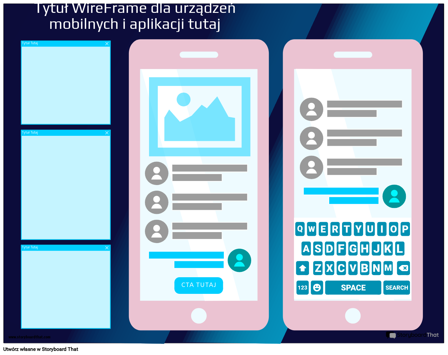 Szablon Korporacyjnej Mobilnej Ramki Szkieletowej 2