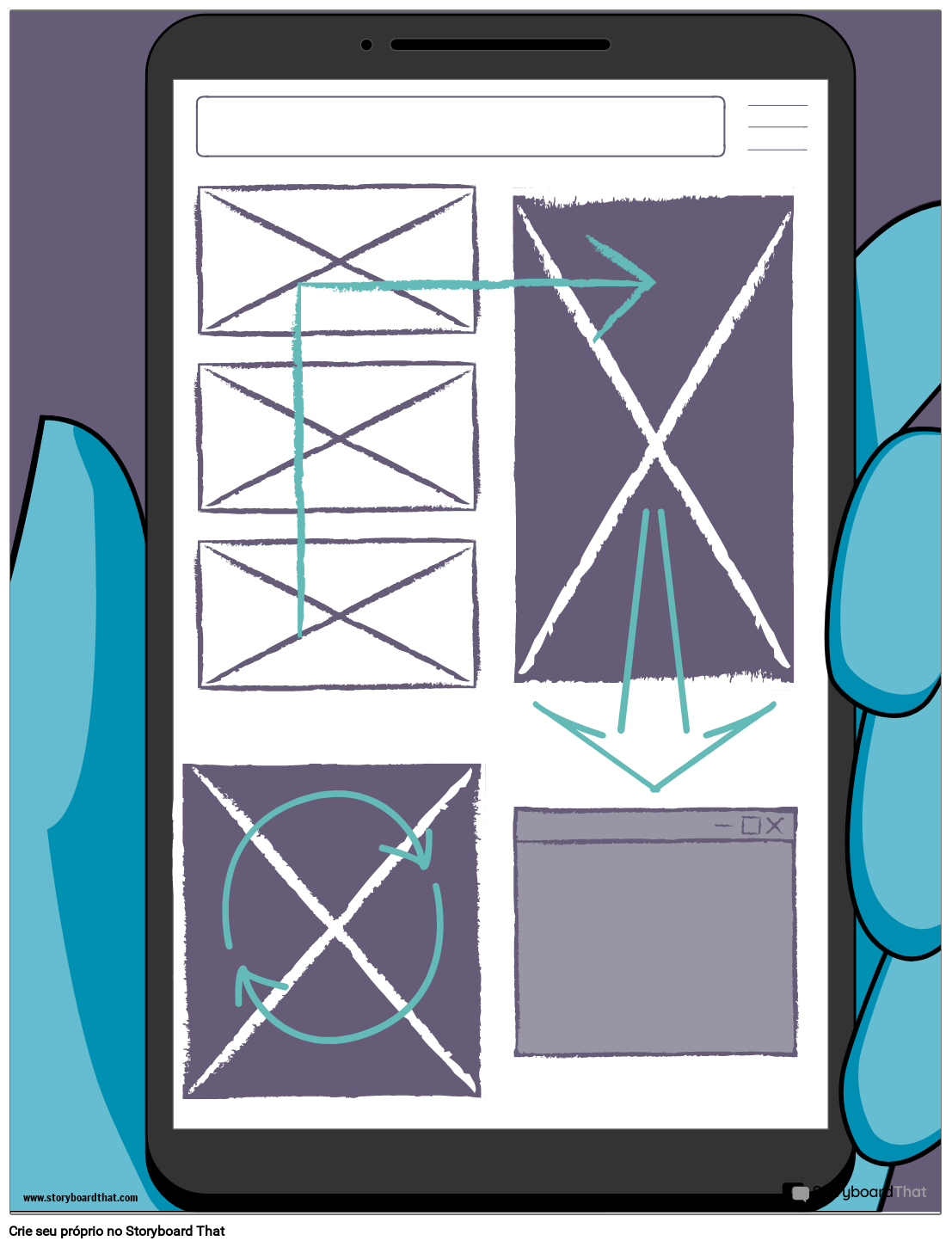 Esboço Wireframe 3