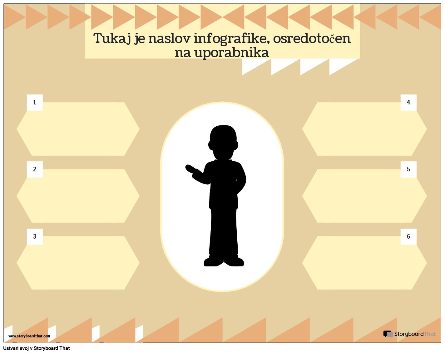 Korporativna Infografska Predloga 1, Osredotočena na Uporabnika