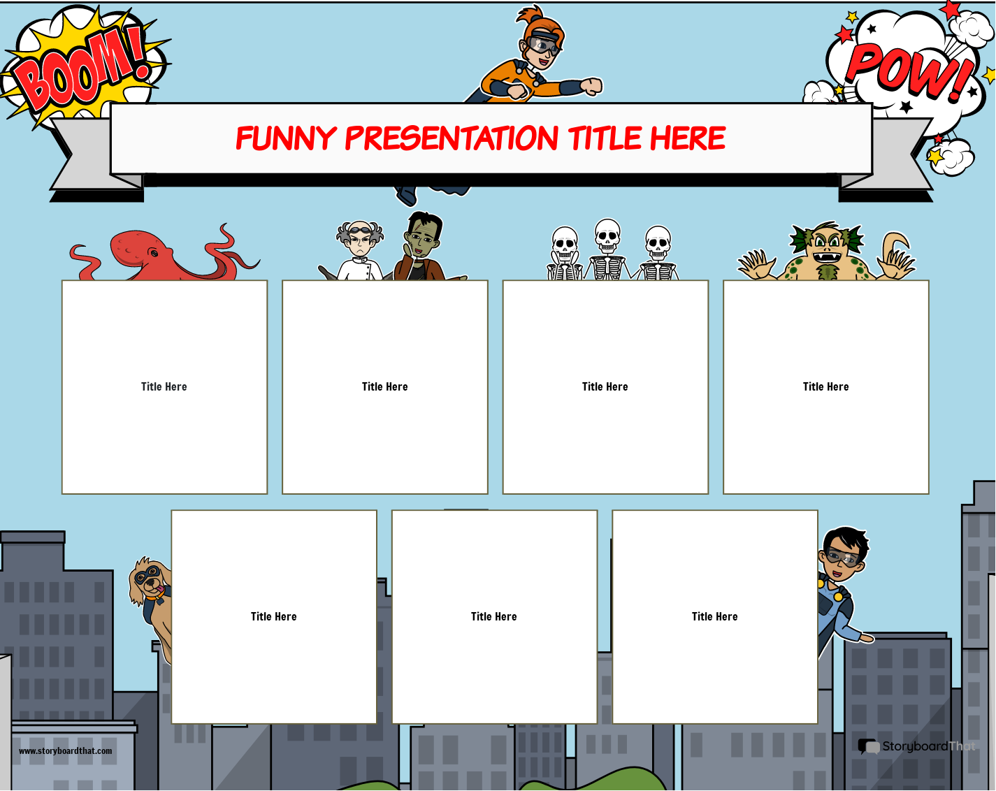 Corporate Humorous Presentation Template 2