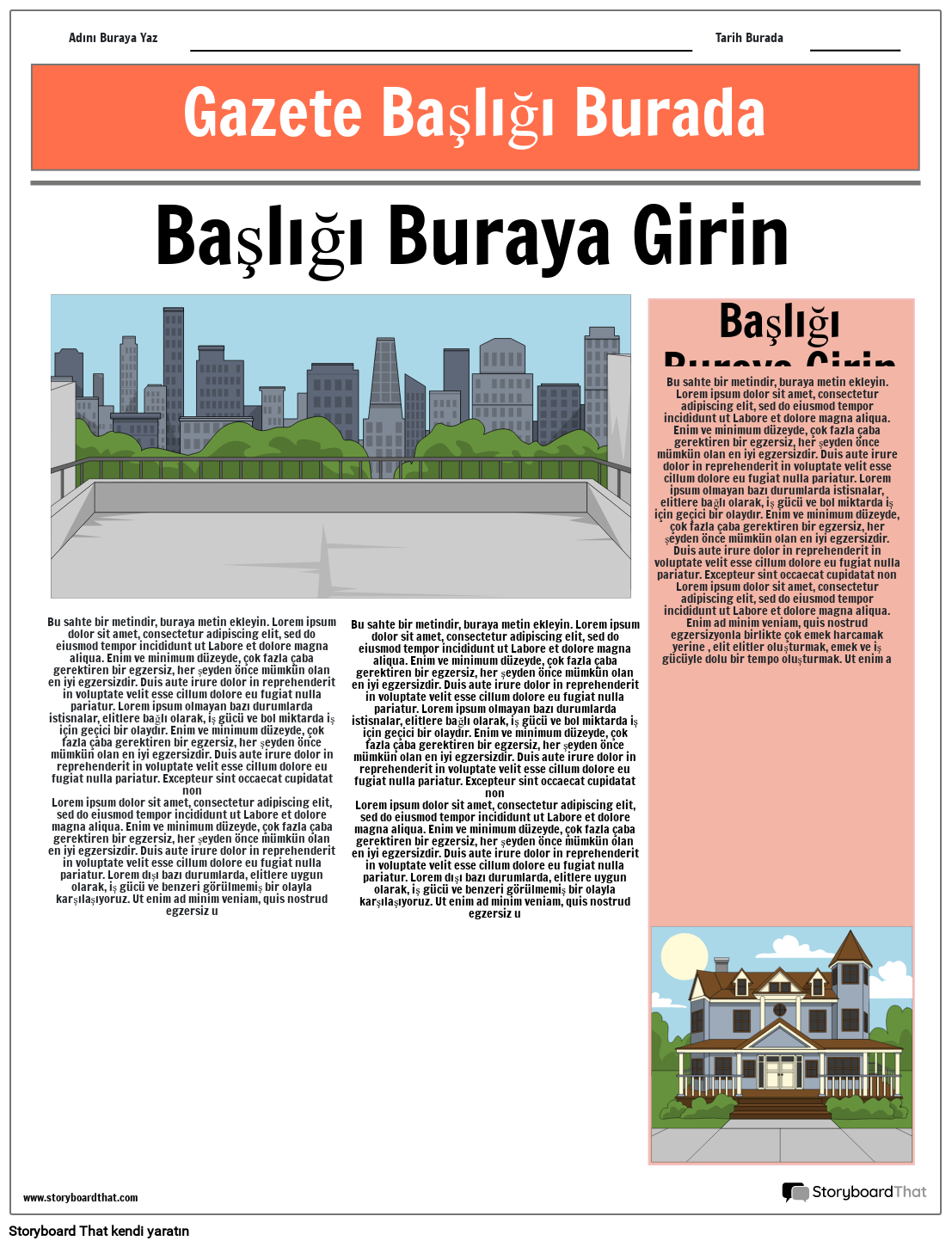 Gazete şablonu